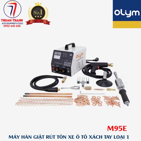 Máy hàn giật rút tôn xe ô tô xách tay Olym M95E bền bỉ chính hãng