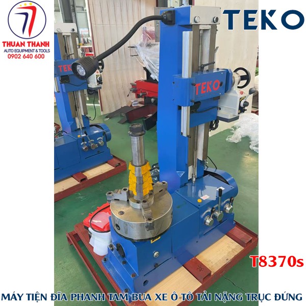 Máy láng tiện tam bua đĩa phanh xe ô tô tải bus TEKO T8370S